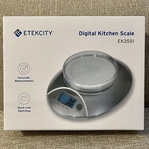 Digital Kitchen Scale~Etekcity EK3551 ~ Meal Prep